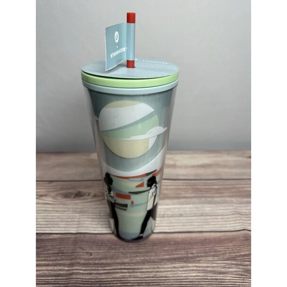 Starbucks + Lou Black History 2024 Seattle Artist Damon Brown Art Venti Cup 24oz
